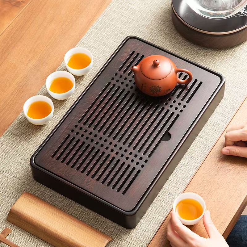 【汀和大福】【實木茶盤】真材實料不作假，簡約清新，儲水量大，百搭休閒，泡茶舒適！