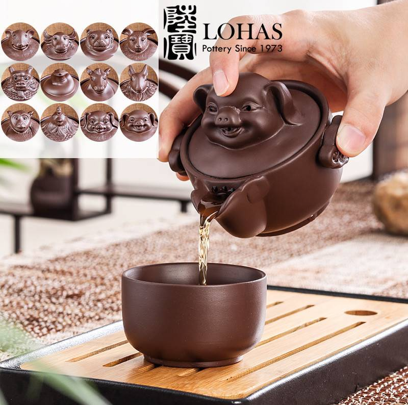 【汀和大福】新品發售十二生肖茶壺全套低至416/組（贈主人杯X1）